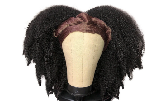 CROWN OF CURLS HEADBAND WIG